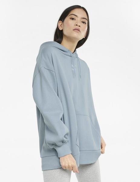 Sudadera Puma Mujer Gris Capucha