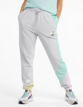 PANTALÓN PUMA MUJER,  INTL TRACK PANT,GRAY 