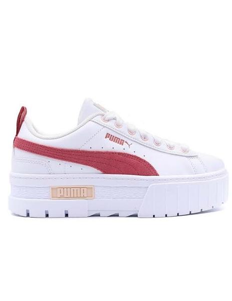 PUMA PLATAFORMA MAYZE ROSE, BLANCA/GRANATE