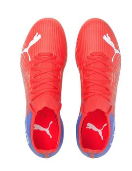 BOTA DE FÚTBOL PUMA ULTRA 3.3 MG, ROJA
