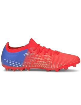 BOTA DE FÚTBOL PUMA ULTRA 3.3 MG, ROJA