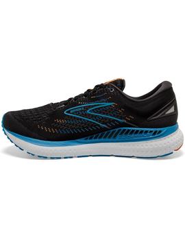 ZAPATILLA RUNNING BROOKS GLYCERIN GTS 19, NEGRA