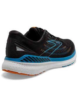 ZAPATILLA RUNNING BROOKS GLYCERIN GTS 19, NEGRA