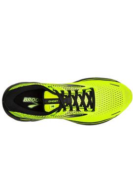 ZAPATILLA RUNNING BROOKS GHOST 14, AMARILLO FLUOR