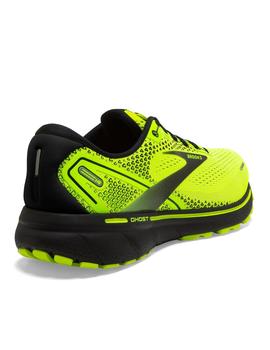 ZAPATILLA RUNNING BROOKS GHOST 14, AMARILLO FLUOR