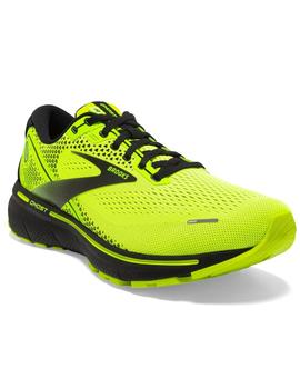 ZAPATILLA RUNNING BROOKS GHOST 14, AMARILLO FLUOR