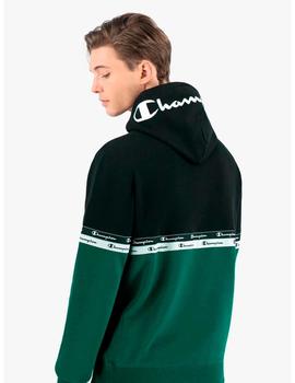 SUDADERA CHAMPION BICOLOR CON CAPUCHA