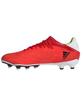 BOTA DE FÚTBOL ADIDAS X SPEEDFLOW.3 MG, ROJA