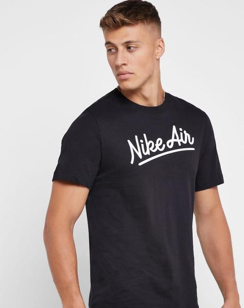 camiseta nike air negra