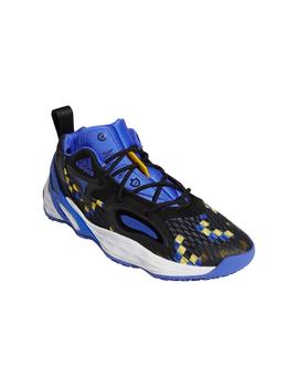 ZAPATILLA BALONCESTO ADIDAS EXHIBIT HOMBRE, NEGRO/AZUL