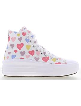 ZAPATILLA CONVERSE ALL STAR MOVE, CORAZONES 