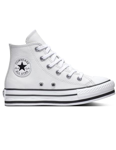 ZAPATILLAS CONVERSE CON PLATAFORMA BLANCAS,