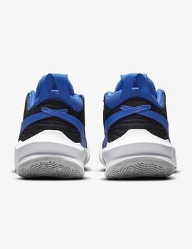 ZAPATILLA BASKET NIKE TEAM HUSTLE D 10 JUNIOR, NEGRA/AZUL