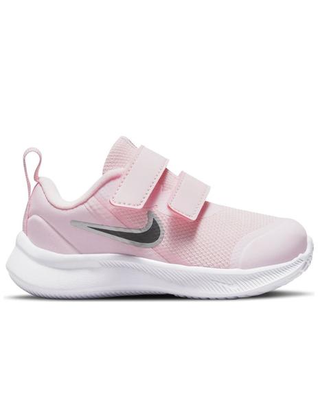 ZAPATILLA BEBÉ NIKE STAR RUNNER ROSA, VELCRO