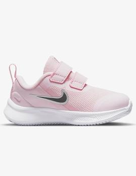 ZAPATILLA NIKE STAR RUNNER 3 BEBÉ, ROSA