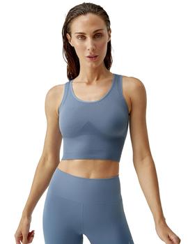 TOP BORN LIVING YOGA, MANDIRA GRIS