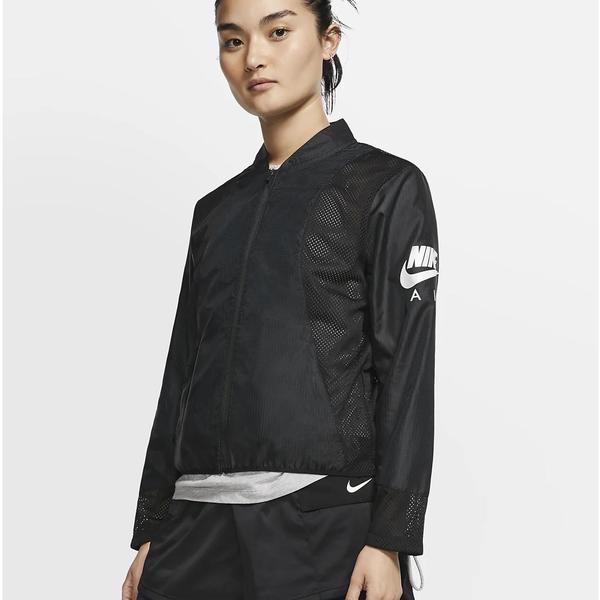 chaqueta nike mujer negra