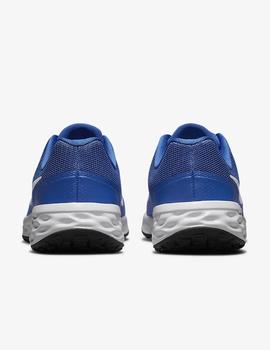 ZAPATILLA NIKE REVOLUTION 6 JUNIOR  RUNNING, AZUL