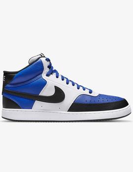 ZAPATILLA NIKE COURT VISION MID NBA MEN'S, AZUL/NE