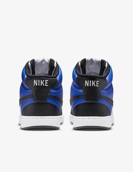ZAPATILLA NIKE COURT VISION MID NBA MEN'S, AZUL/NE