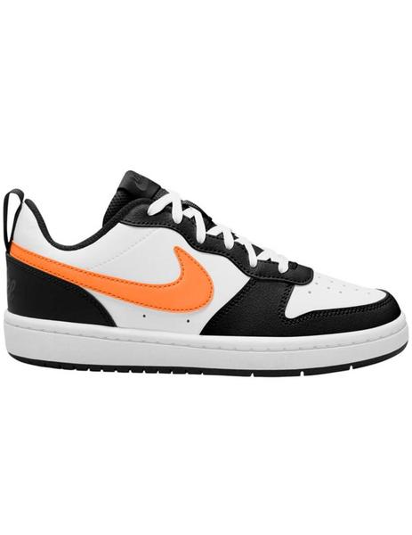 ZAPATILLA COURT JUNIOR BLANCO/NARANJA