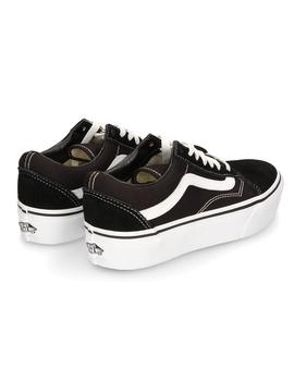 VANS OLD SKOOL PLATFORM BLACK/WHITE