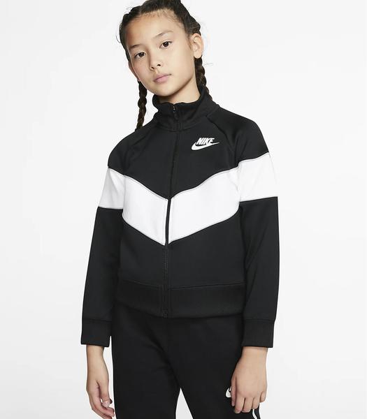 chaqueta nike negra niño