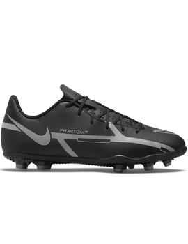 BOTA DE FÚTBOL NIKE JR. PHANTOM GT2 CLUB MG NEGRO