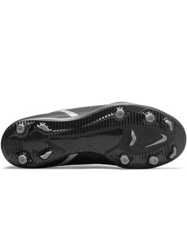 BOTA DE FÚTBOL NIKE JR. PHANTOM GT2 CLUB MG NEGRO