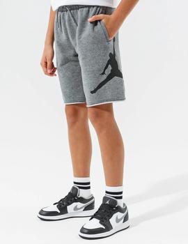 SHORT JORDAN JR JUMPMAN ALGODON, GRIS