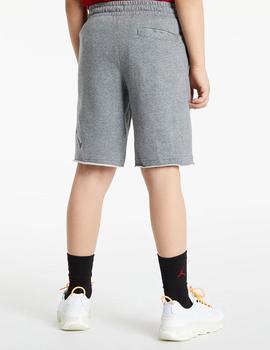 SHORT JORDAN JR JUMPMAN ALGODON, GRIS