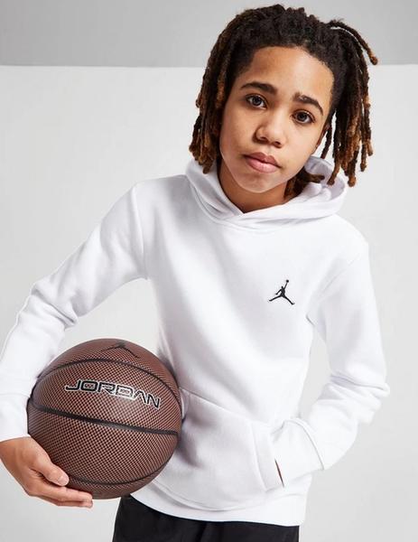 SUDADERA JORDAN JUNIOR CAPUCHA BLANCA