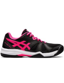 ZAPATILLA ASICS MUJER GEL-PADEL PRO 5 MUJER, NEGRO/FUSCIA