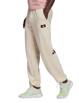 PANTALON ADIDAS LARGO BEIGE, HOMBRE