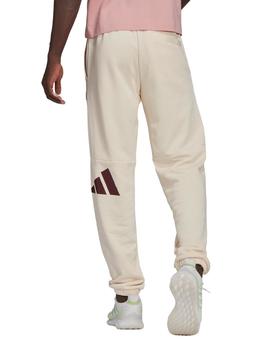 PANTALON ADIDAS LARGO BEIGE, HOMBRE