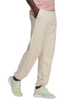 PANTALON ADIDAS LARGO BEIGE, HOMBRE