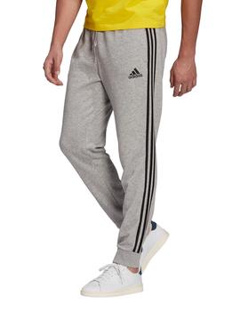 PANTALON DE CHANDAL ADIDAS GRIS/CON BANDA NEGRA