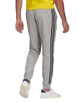 PANTALON DE CHANDAL ADIDAS GRIS/CON BANDA NEGRA