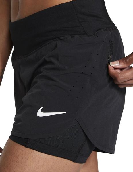 Canciones infantiles Amasar molino SHORT NIKE ECLIPSE WOMEN'S 2-IN-1 RUNNING, NEGRO