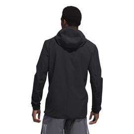 CHAQUETA RUNNING ADIDAS CON CAPUCHA RESPONSE NEGRA