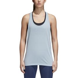 CAMISETA DE ASAS ADIDAS PARA MUJER CELESTE