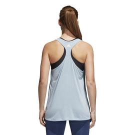 CAMISETA DE ASAS ADIDAS PARA MUJER CELESTE