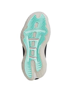 ZAPATILLA BALONCESTO ADIDAS DAME 8 J. GRIS/NEGRA
