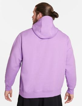 SUDADERA CAPUCHA NIKE SPORTSWEAR CLUB FLEECE, MORADO