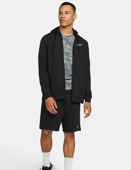 SUDADERA NIKE ABIERTA CON CAPUCHA NEGRA