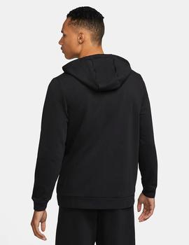 SUDADERA NIKE ABIERTA CON CAPUCHA NEGRA