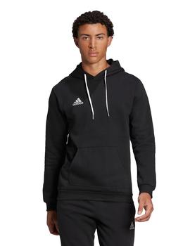 SUDADERA ADIDAS DE CAPUCHA BASICA, NEGRA