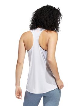 CAMISETA ADIDAS DE ASAS PARA MUJER, BLANCO