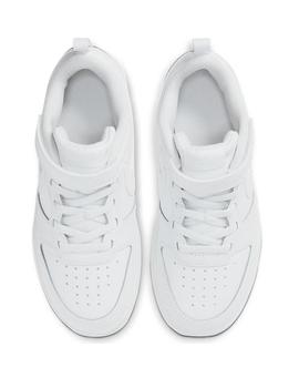 ZAPATILLA NIKE COURT BOROUGH LOW 2 LITTLE KID, BLANCO