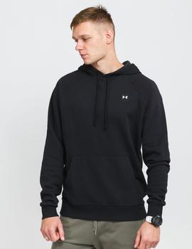 SUDADERA UNDER ARMOUR CAPUCHA, NEGRA